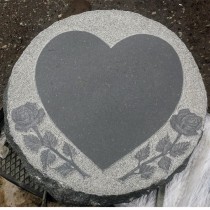 Gravsten Hjärta 39